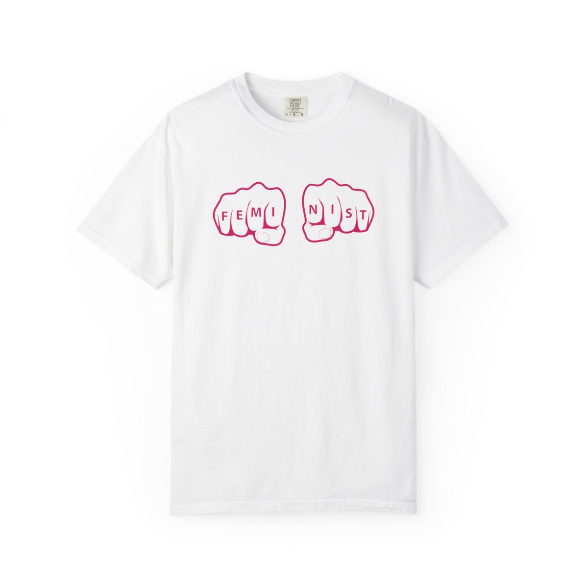 Feminist Fists mockup