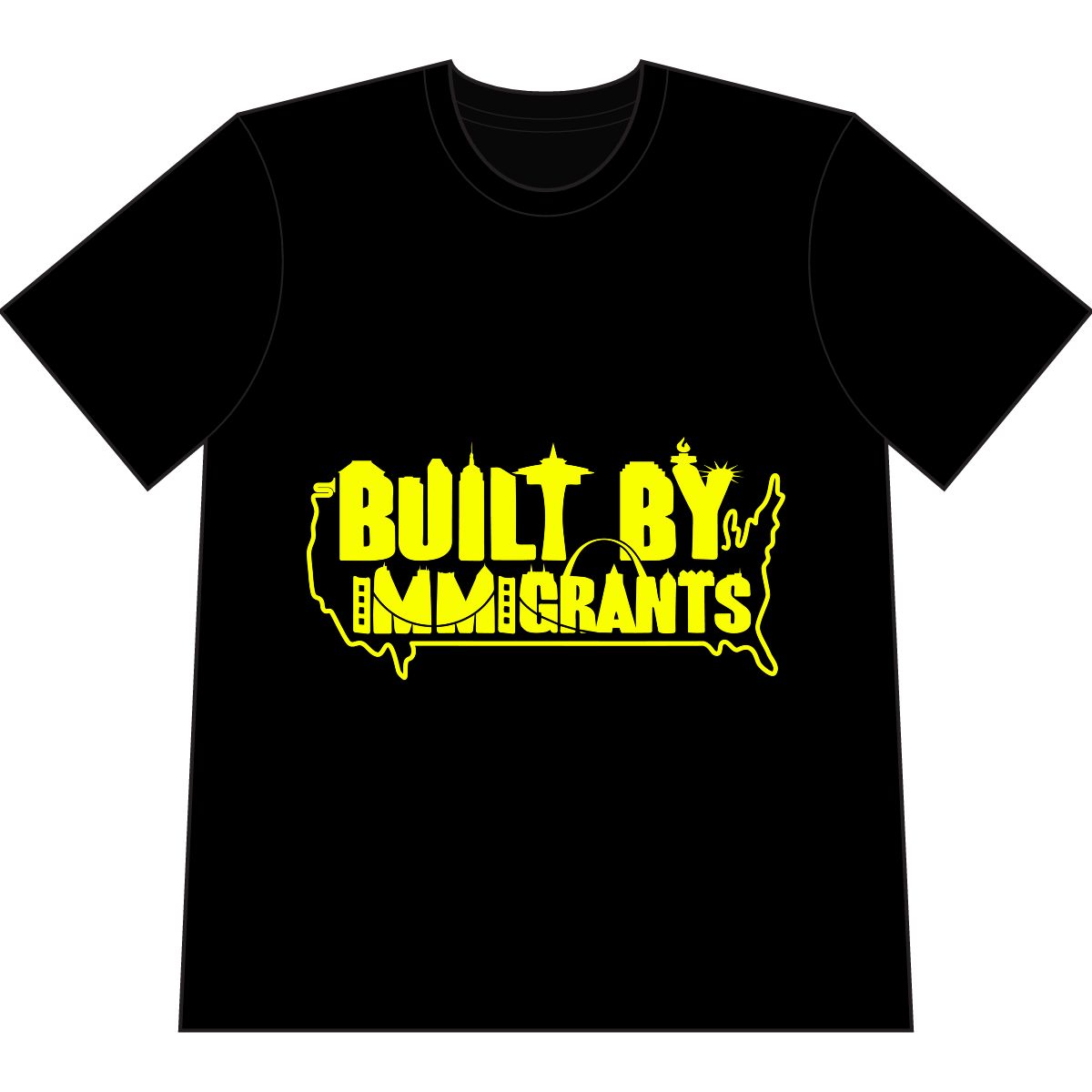 Built By Immigrants mockup