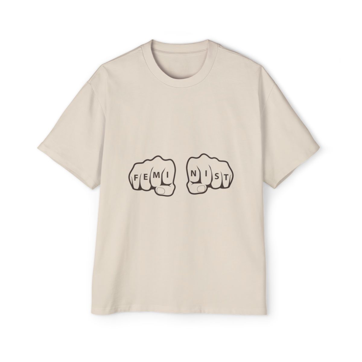Feminist Fists mockup