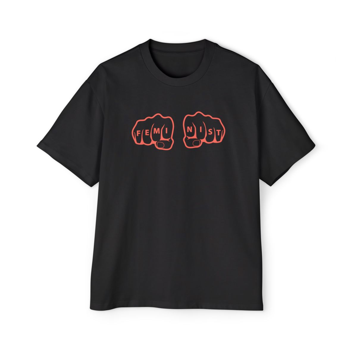 Feminist Fists mockup