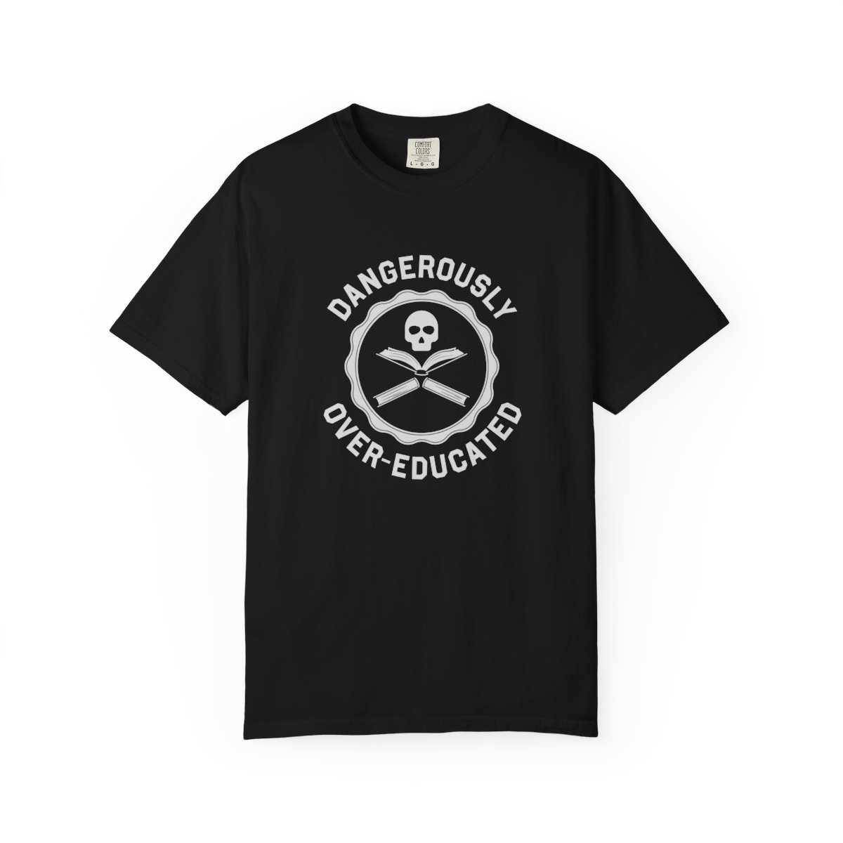 Dangerously Overeducated mockup