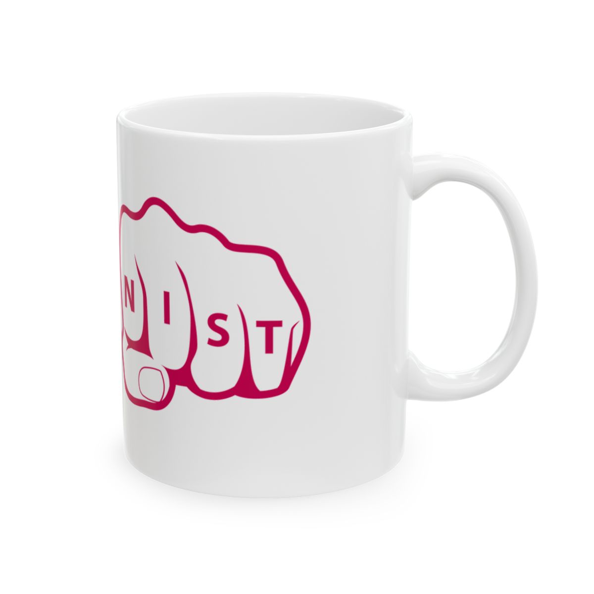 Feminist Fists mockup