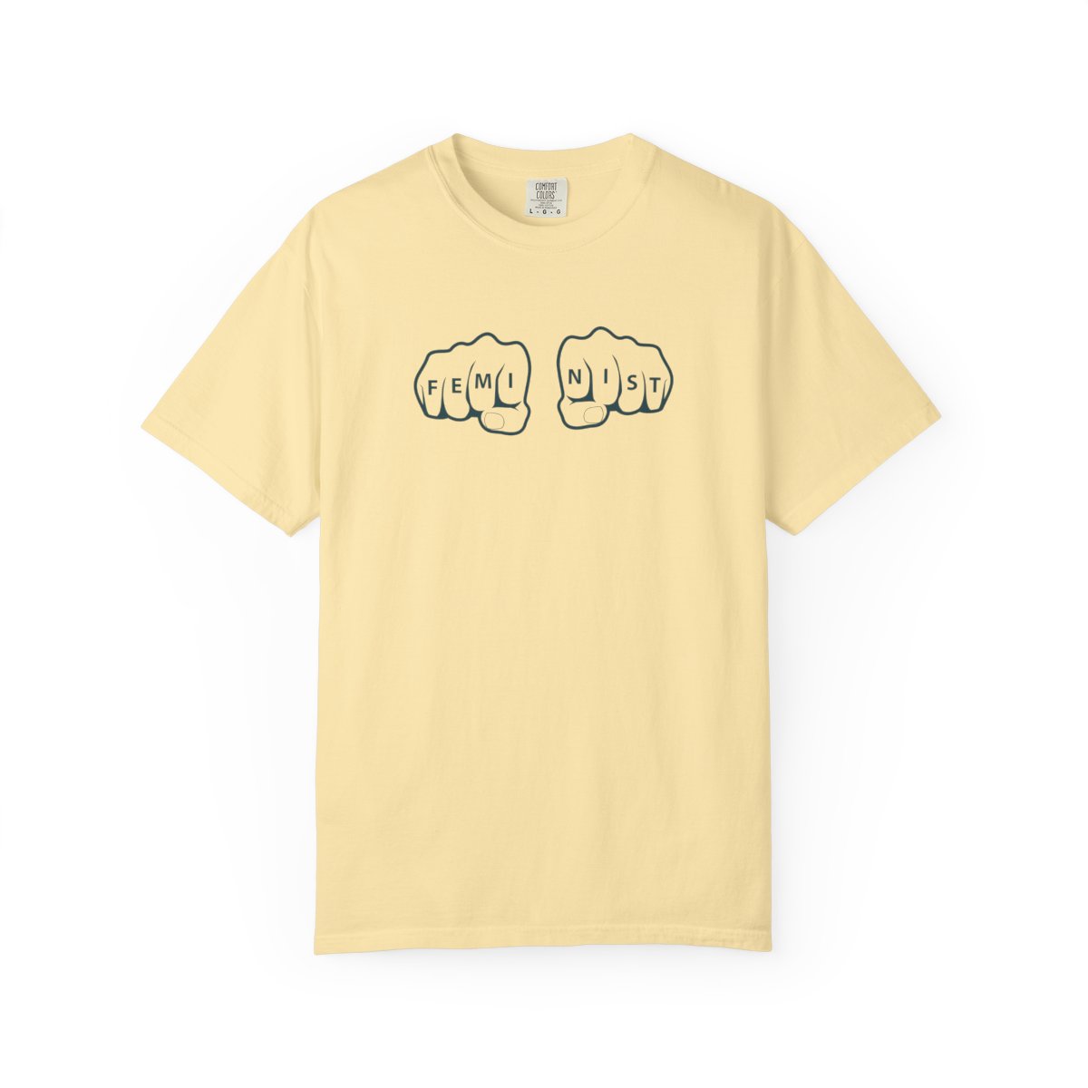 Feminist Fists mockup