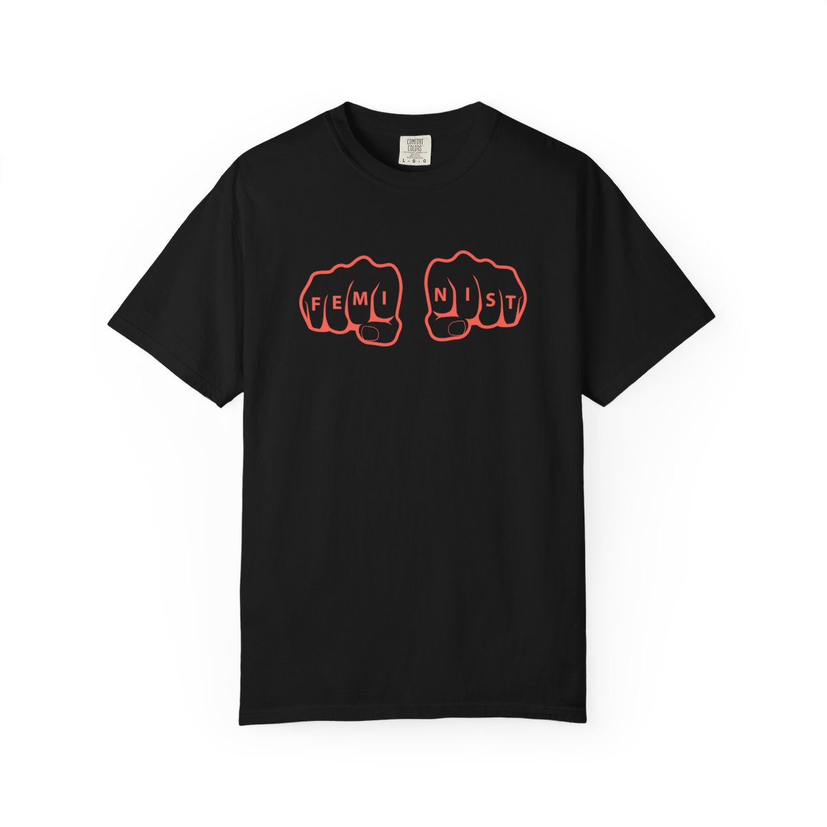 Feminist Fists mockup