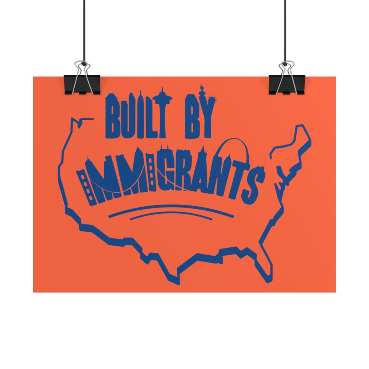 Built By Immigrants mockup
